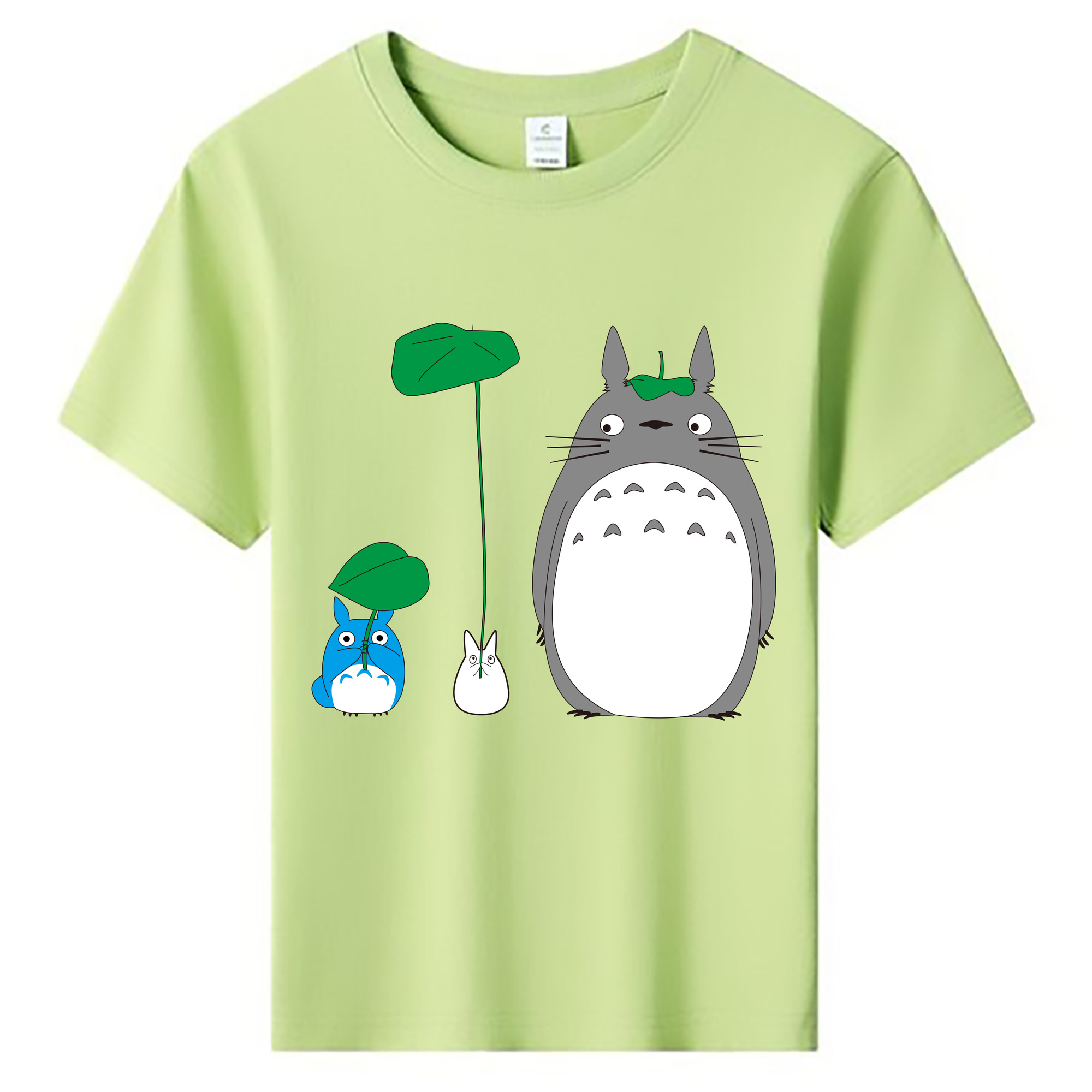 （画像用） となりのトトロ 草壁メイ 草壁サツキ My Neighbor Totoro Satsuki Kusakabe Mei Kusakabe 綿100％キッズTシャツ（フロントプリント）